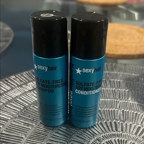 Sexy Hair Blue Shampoo and Conditioner Set 1.7fl oz each - Picture 1 of 6